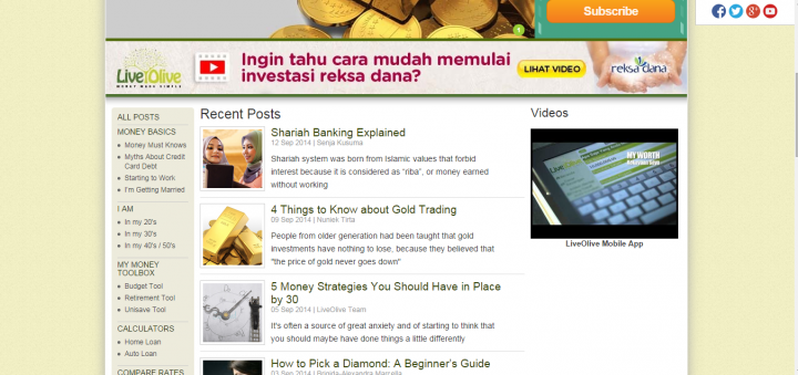 LiveOlive Screenshot