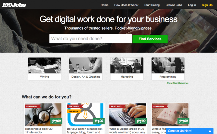 homepage