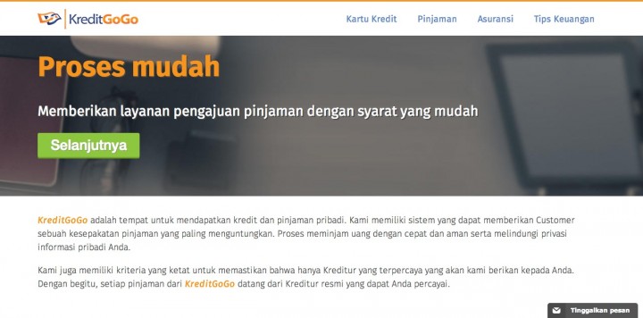 kreditgogo website