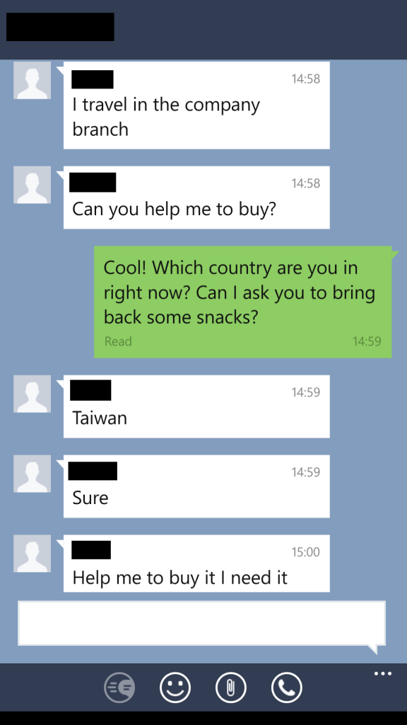 Line hacker 3