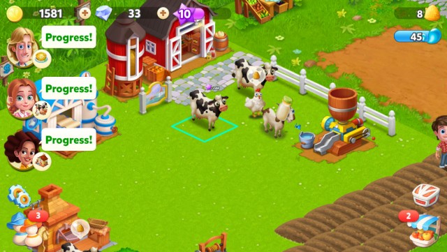 Cash cows, growth, there's a metaphor in there somewhere, Barn Voyage.