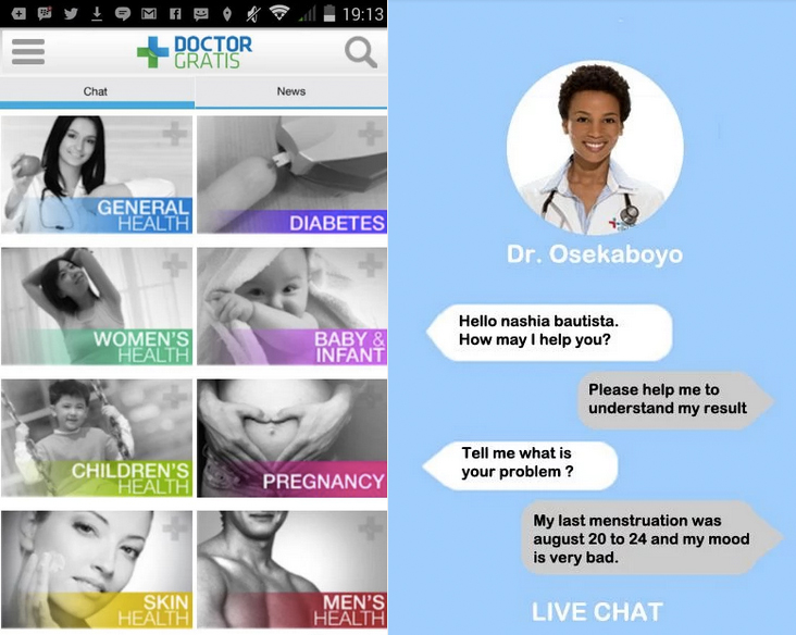 ebola doctor gratis healthcare telemedicine