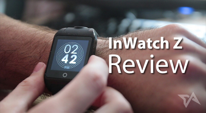 Wearing the InWatch Z smartwatch is 
