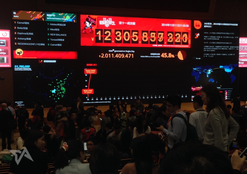 China's 24-hour online shopfest explodes into life with $2 billion spent in first hour