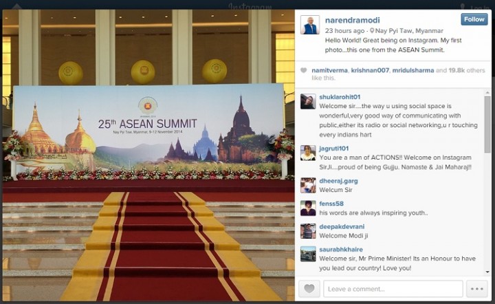 Narendra Modi on Instagram 1