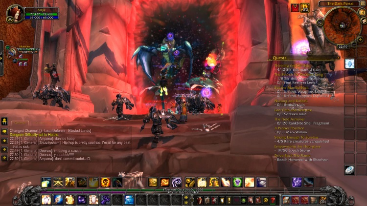 cannot go into draenor