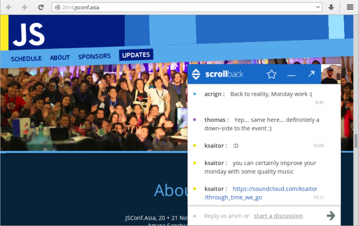 scrollback
