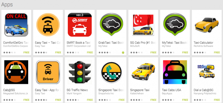 This Taxi App By Singapore S Lta Is Stunningly Pointless