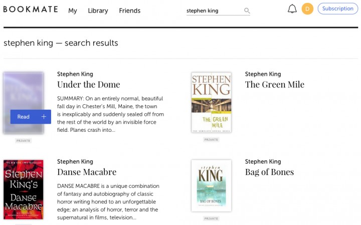 All the books you’ll ever need on Bookmate? Not quite (REVIEW)