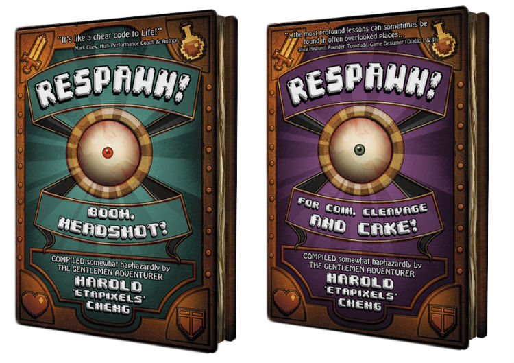 Respawn book by Harold Cheng is a hilarious witty read