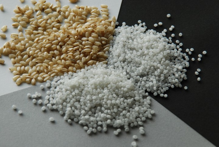 Regular rice and sake rice