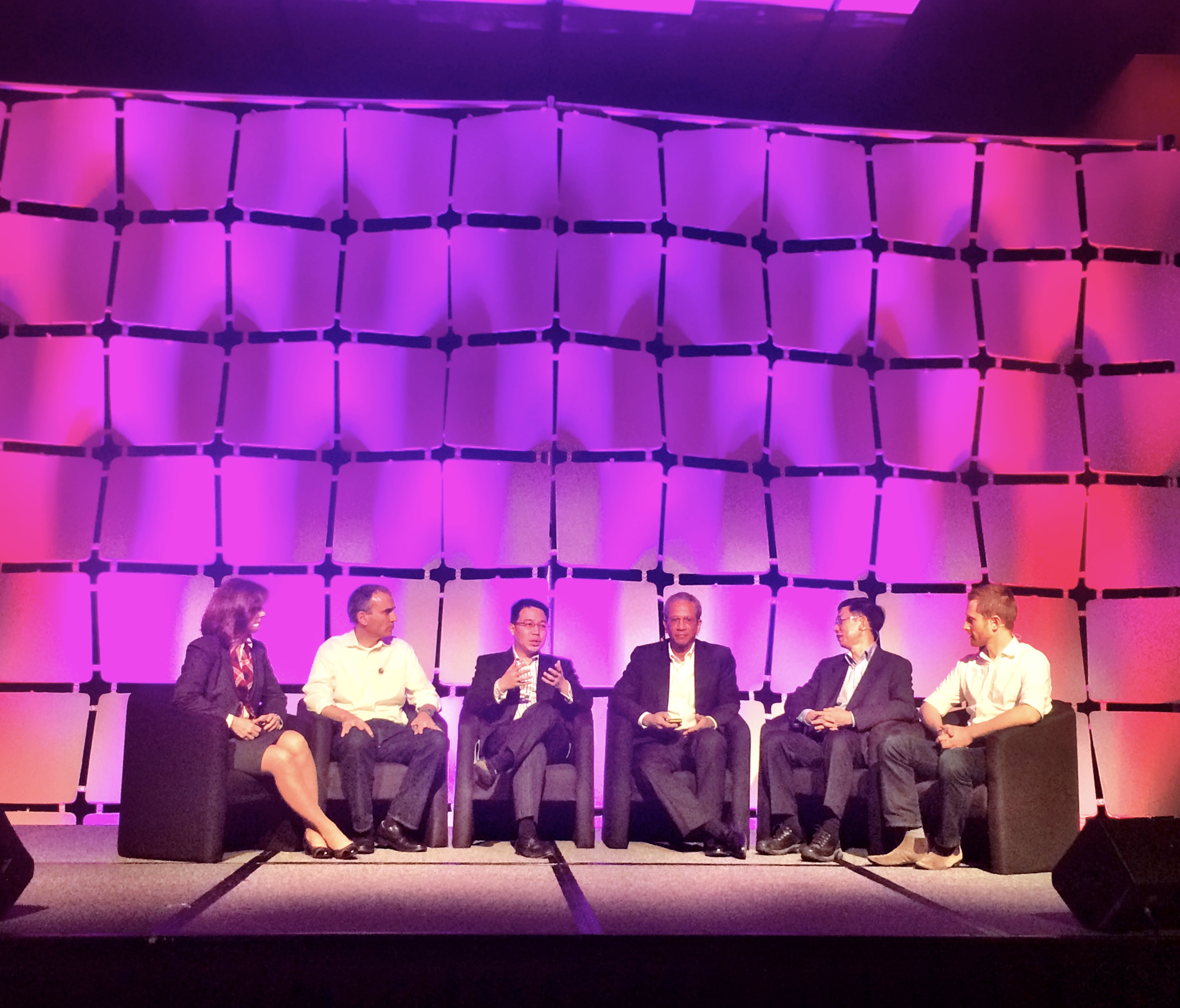 From left: former astronaut Bonnie Dunbar, Virgin Galactic's Steve Isakowitz, Gian Yi-Hsen of EDB, Daniel E. Hastings of SMART, Kay Soon Low of Nanyang Technological University and Chris Boshuizen from Planet Labs Gian Yi-Hsen, Director of Office for Space Technology and Industry & Chief Information Officer, Economic Development Board (EDB)