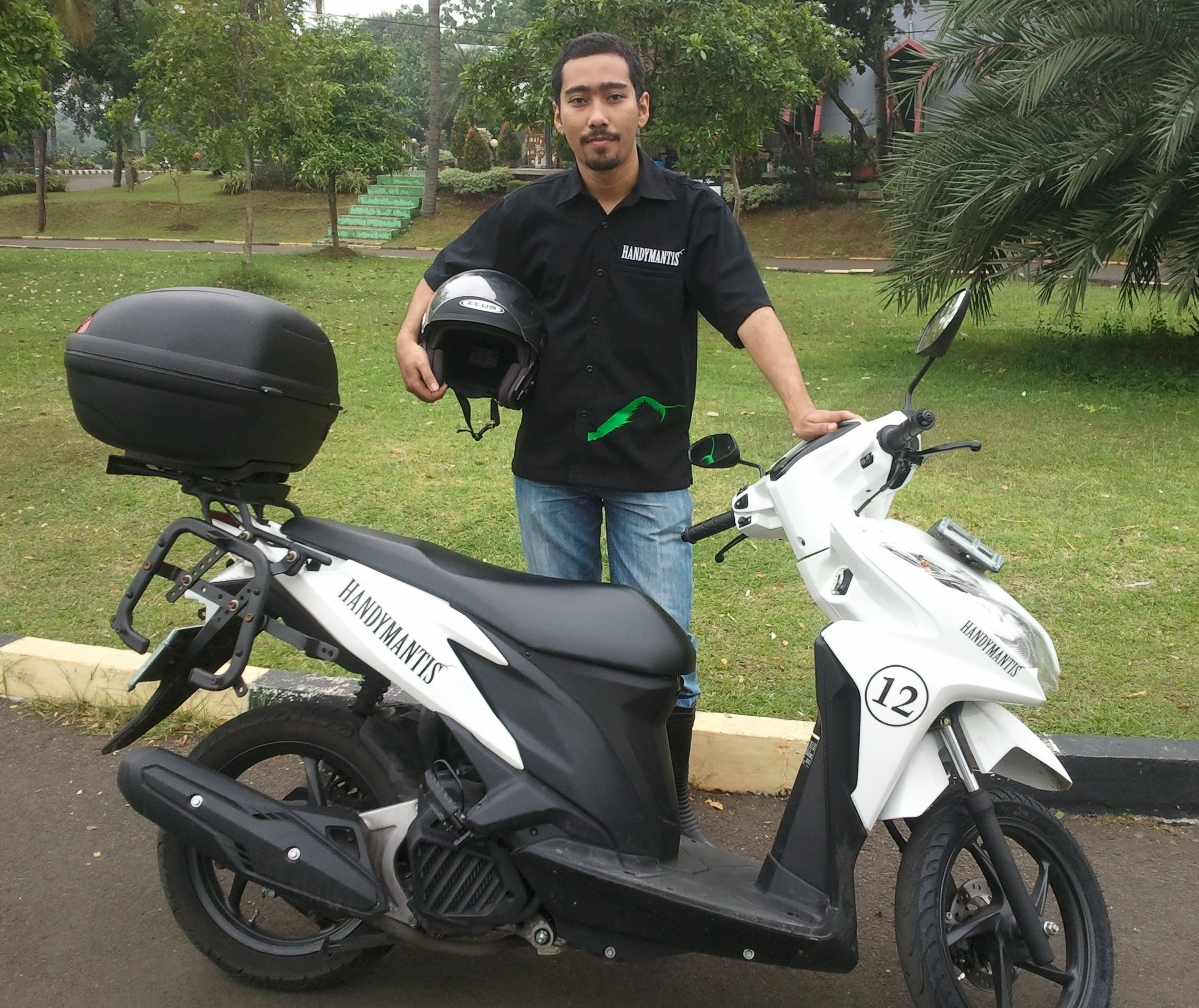 HandyMantis founder Ahmad Fathi Hadi