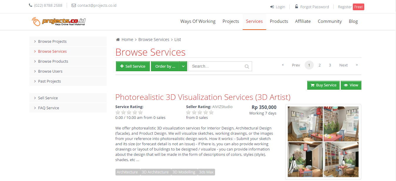 projects.co.id screen