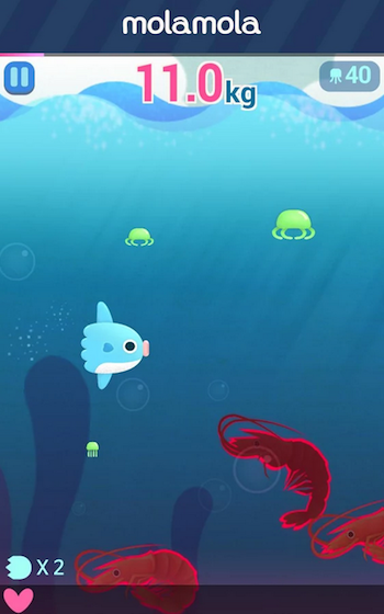 New Ocean Sunfish Game On The Block Is Called Get Bigger Mola