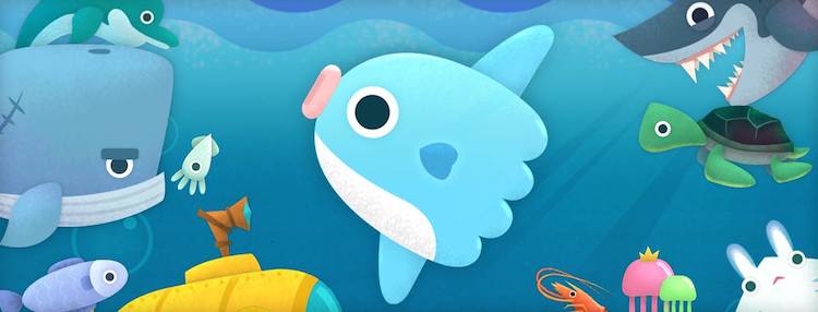 New ocean sunfish game on the block is called Get Bigger! Mola