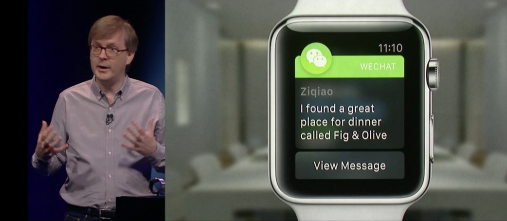 WeChat on Apple Watch