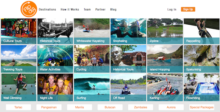 fliptrip-site-screenshot