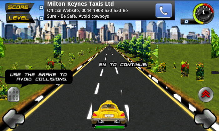 Screenshot of Whacksy Taxi
