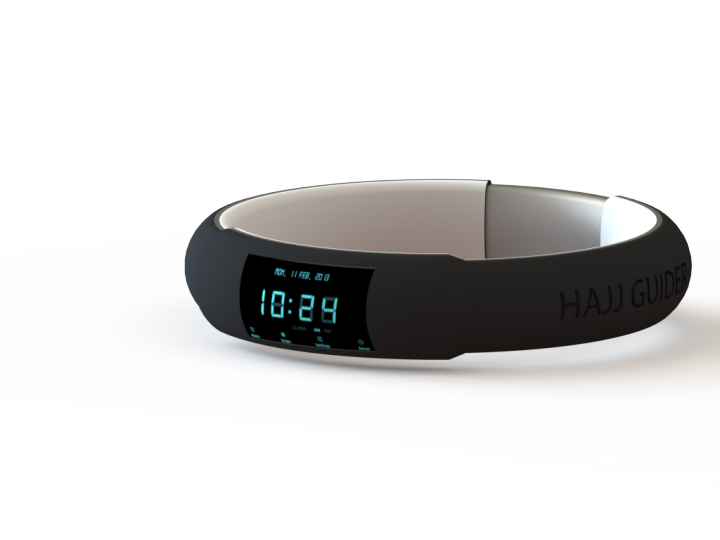 Hajj Guider prototype band