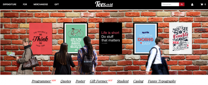 Indonesia’s Tees.co.id grabs seed funding led by 500 Startups