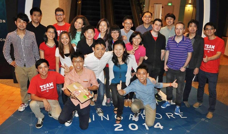 Tech in Asia team last year.