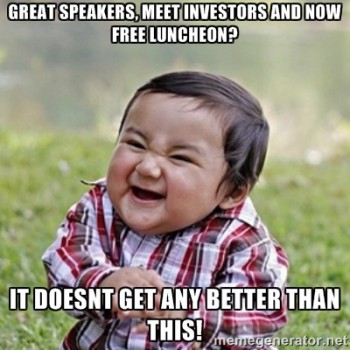 Startups, hungry to hear from tech giants Google and IBM? We have lined up two private luncheons just for you.