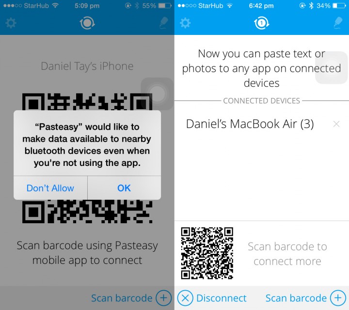pasteasy app