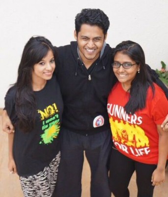 L to R: Pratibha Nair, Yash Vardhan Kanoi, and Apoorvaa Agarwal