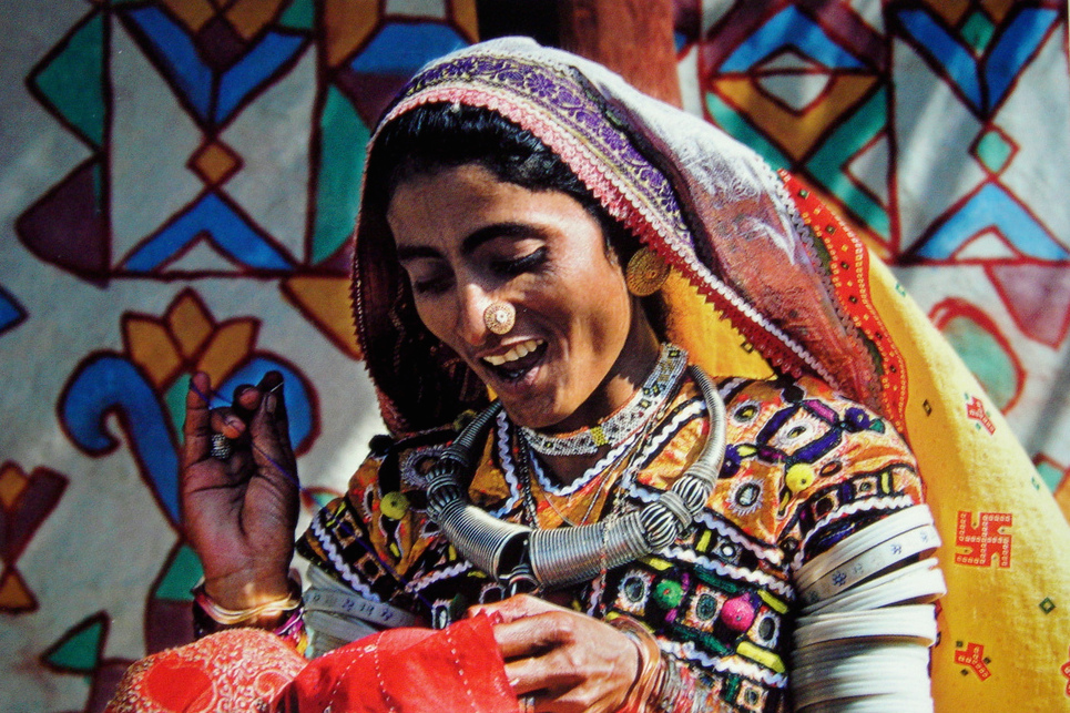 woman in india