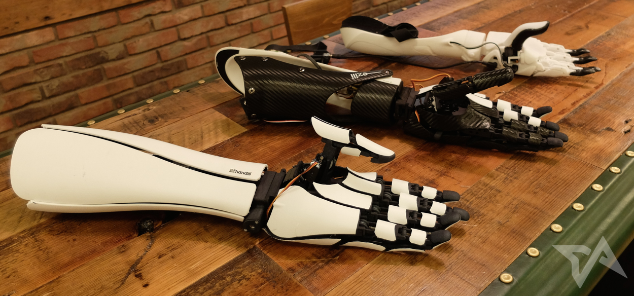 This robotic arm is part prosthetic, part fashion statement