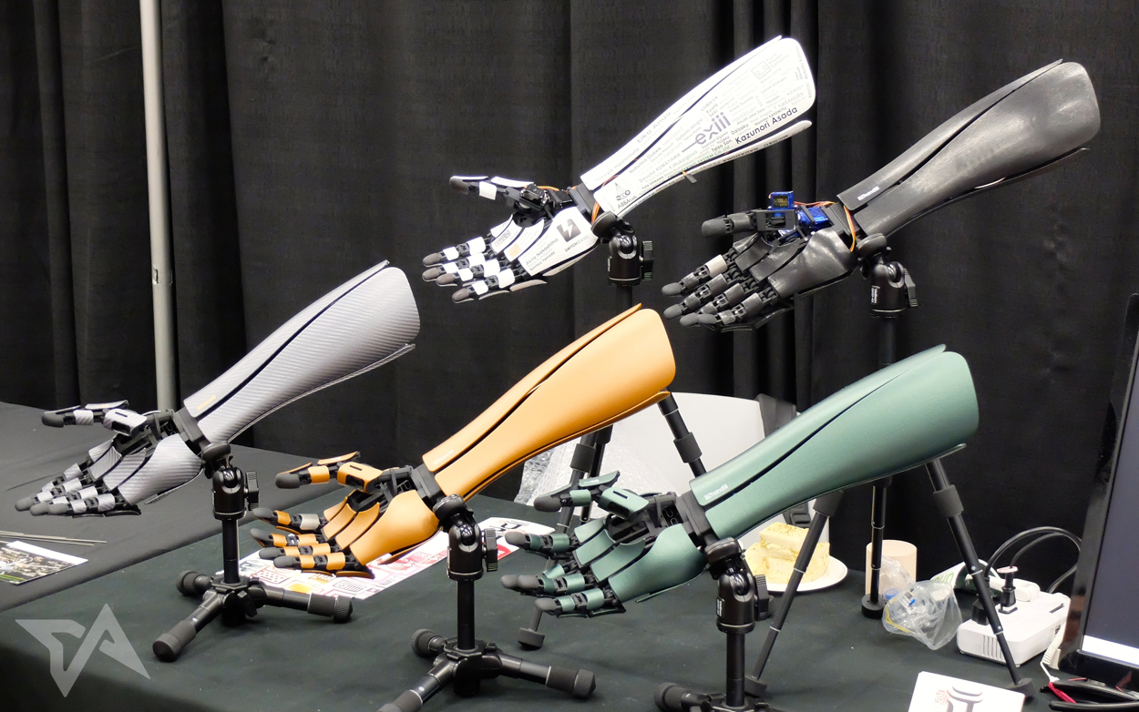This robotic arm is part prosthetic, part fashion statement