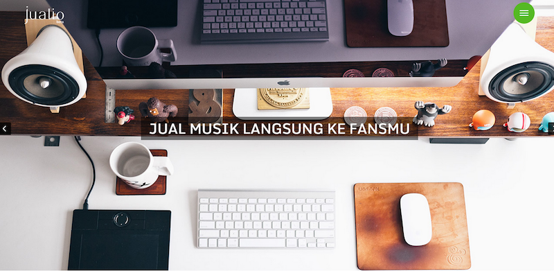 Jualio-landing-page