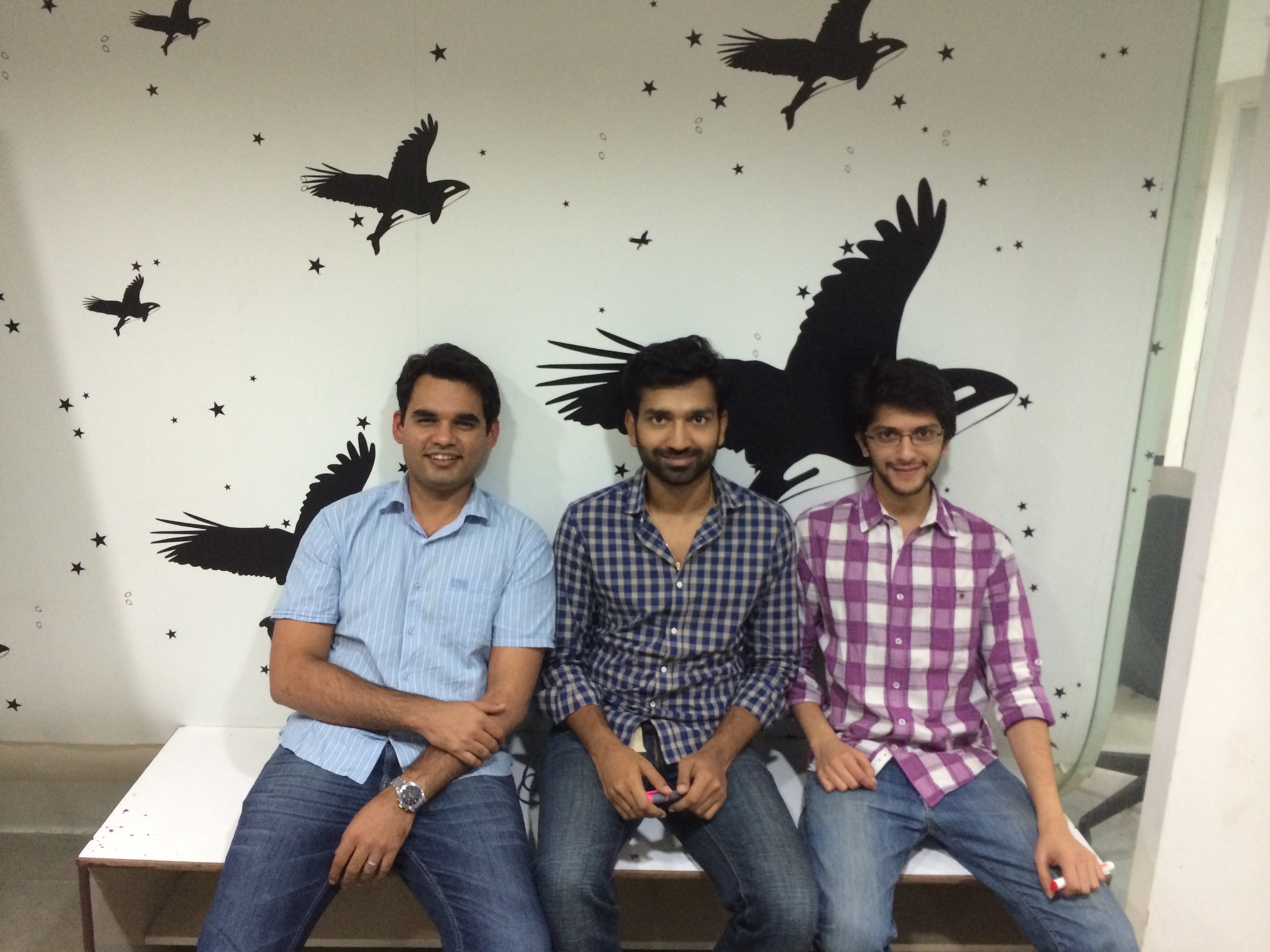 UrbanClap founders Abhiraj Bhal, Varun Khaitan, and Raghav Chandra.
