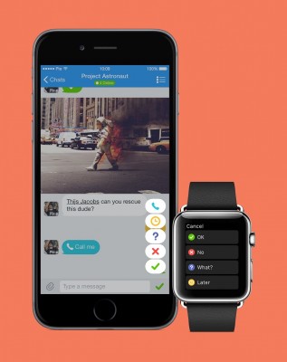 pie on the apple watch
