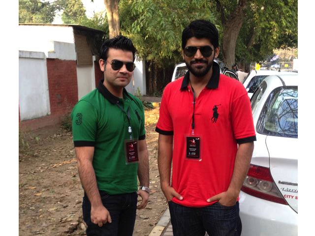 SportsKot founders Danish (left) and Junaid (right)
