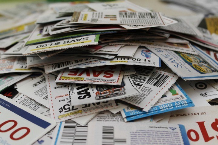 coupon pile