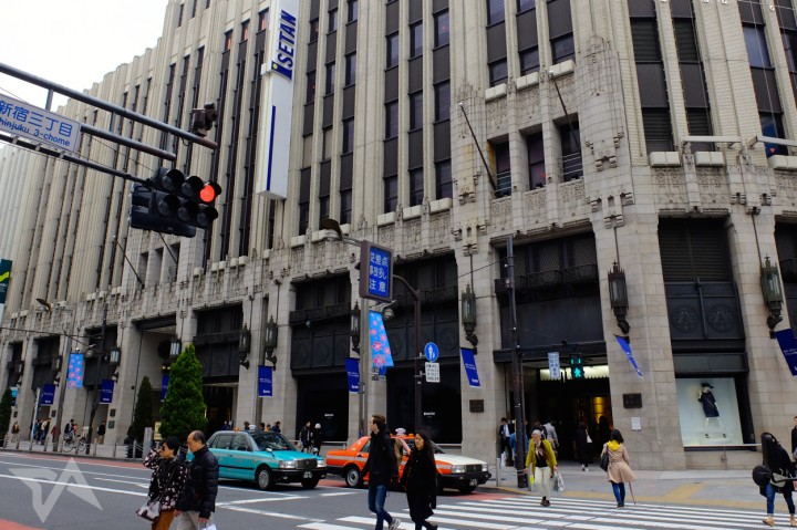 Isetan's flagship store in Shinjuku.