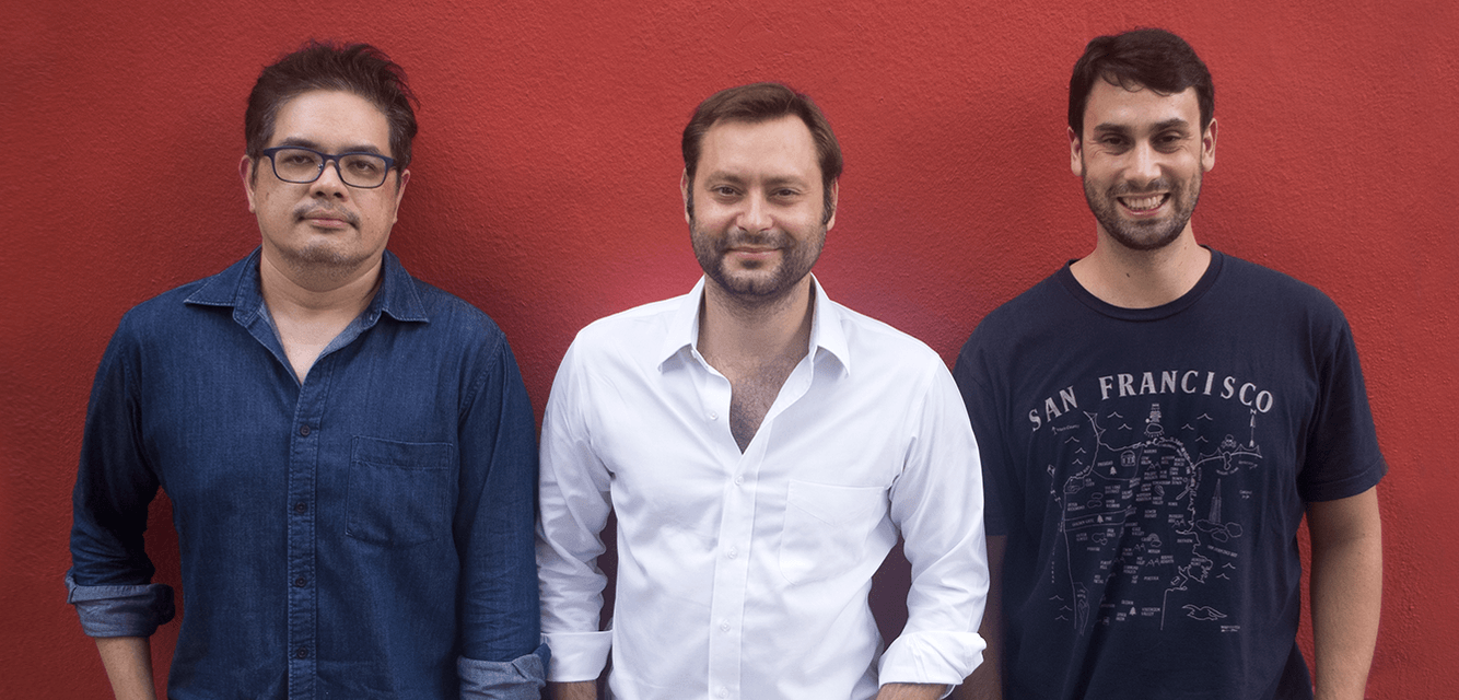 Golden Gate Ventures' founding partners (from L to R): Jeffrey Paine, Paul Bragiel, and Vinnie Lauria.