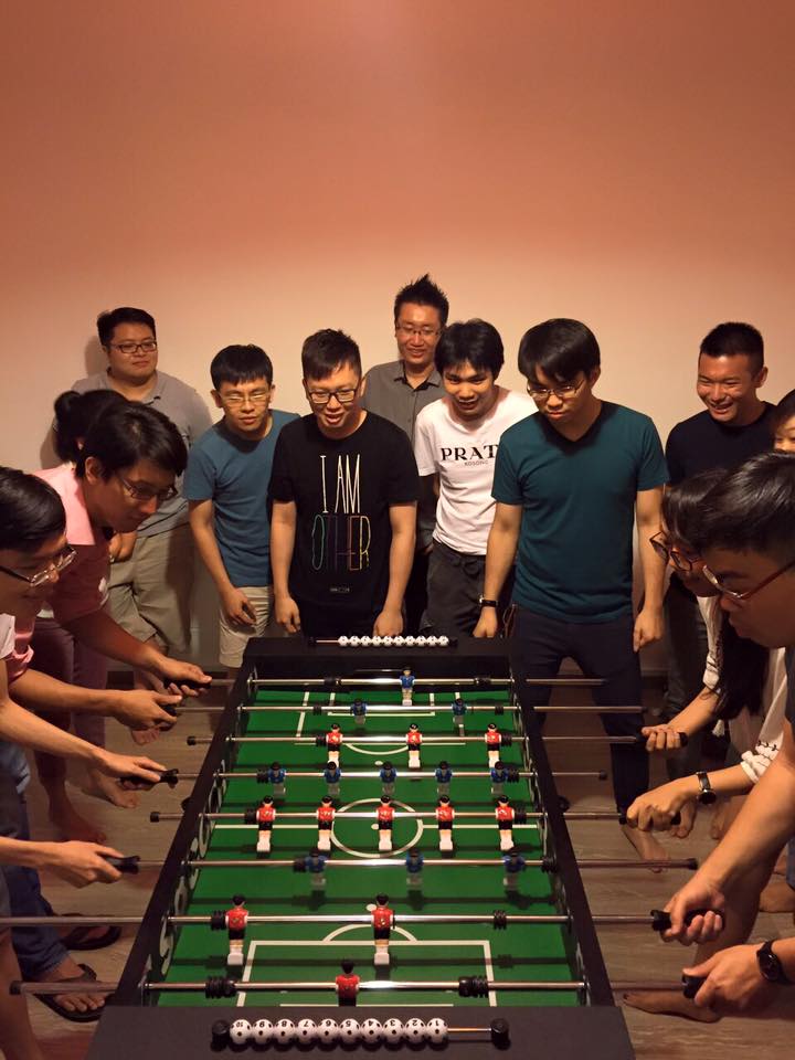 Foosball at Tech in Asia