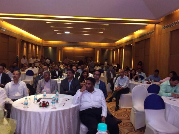 Mohandas Pai [tweeted](https://twitter.com/MDPai05/status/636782604633530368/photo/1) a photo of the audience at the launch of startupXSeed fund.