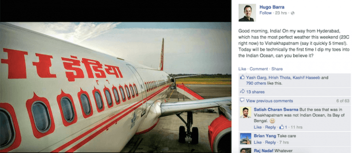 Hugo Barra in Vizag 2