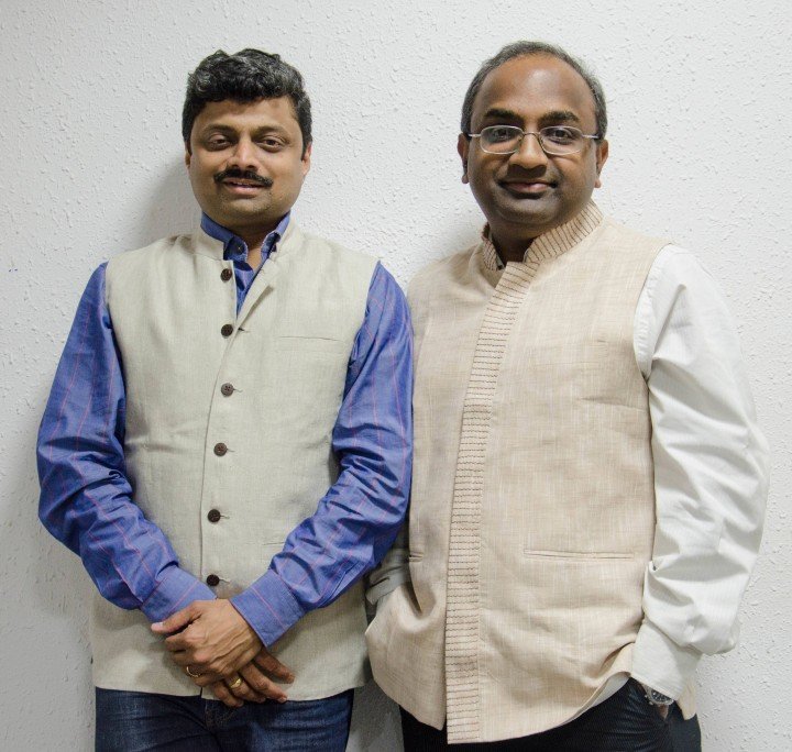 Qwikcilver founders Pratap TP and Kumar Sudarshan