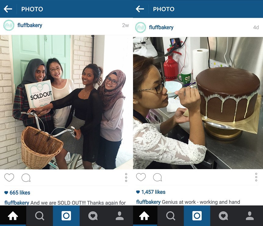 Featuring the baking team as a personalised form to customers