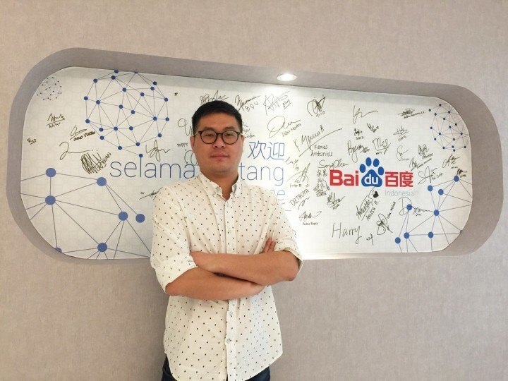 Bao Jianlei - head of Baidu Indonesia
