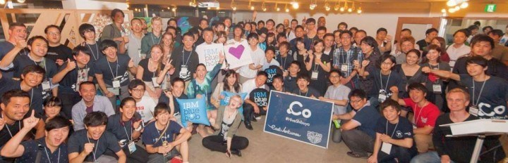 The HiveShibuya crew at their launch party