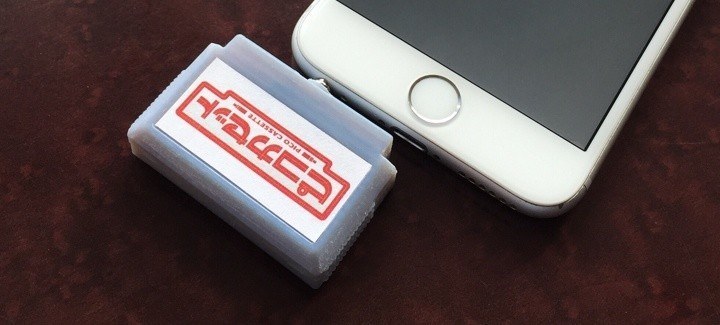 Go back in time with retro game cartridges that plug into your smartphone