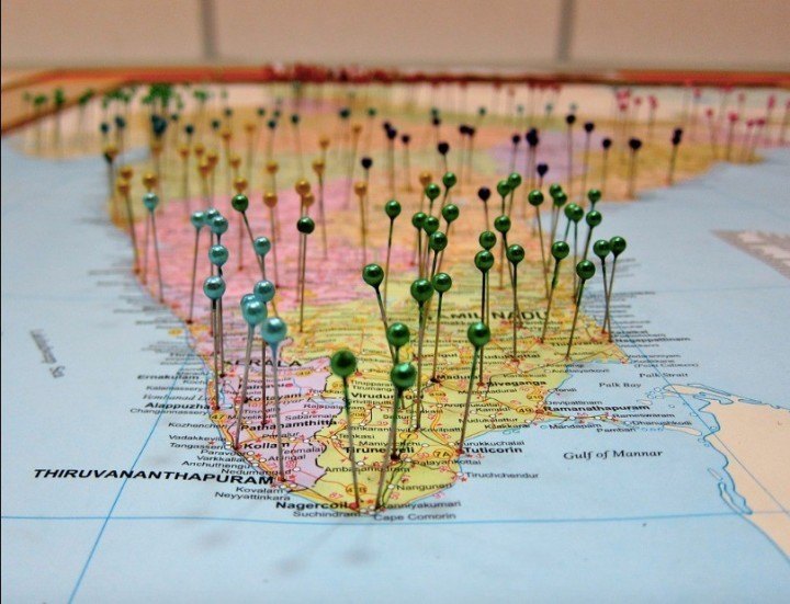 map of india