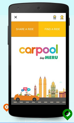 meru - carpool