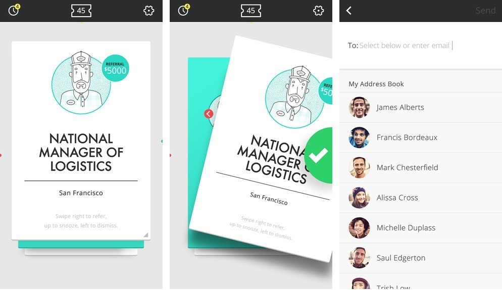 Reffind app screenshots